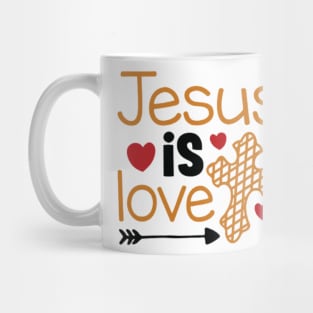 Jesus is love Mug